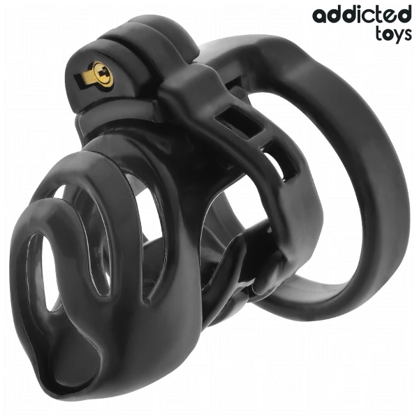 ADDICTED TOYS LOCKED - GABBIA PER PENE CON BLOCCAGGIO ETERNO 9 CM
