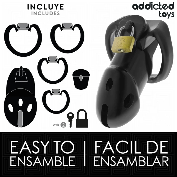 ADDICTED TOYS LOCKED - GABBIA PER PENE DEN NON ROTTURA 9,8 CM