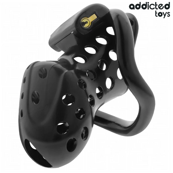 ADDICTED TOYS LOCKED - GABBIA PER PENE CAVA CON CATENA 10,5 CM