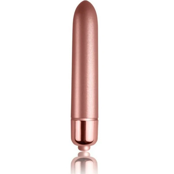 ROCKS-OFF - VIBRANTE BULLET TOUCH OF VELVET ROSE BLOOM 10 VELOCITÀ