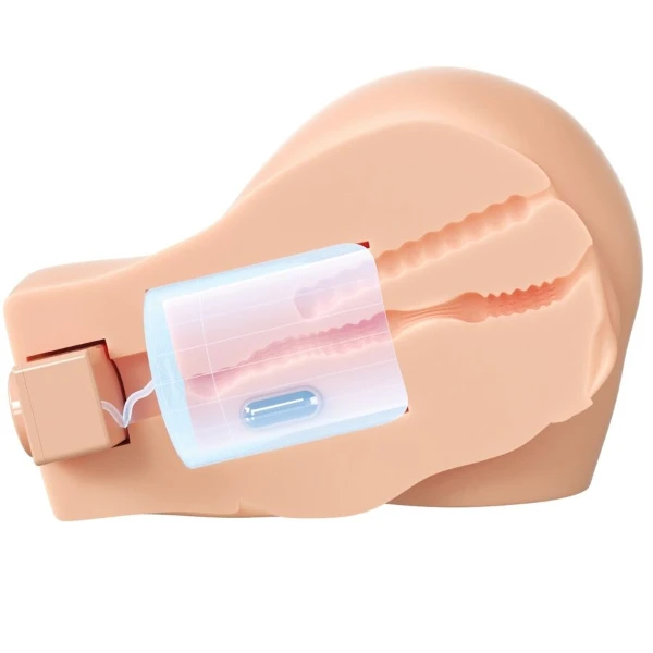 PDX ELITE - BACK THAT ASS UP MASTURBATORE REALISTICO VIBRANTE PER VAGINA E ANO