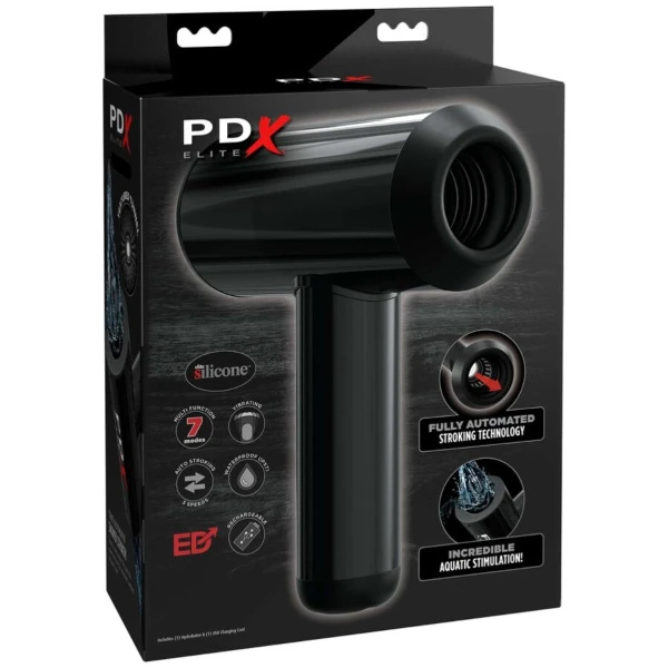 PDX ELITE - DOPPIO MASTURBATORE AUTOMATICO ACQUATICO
