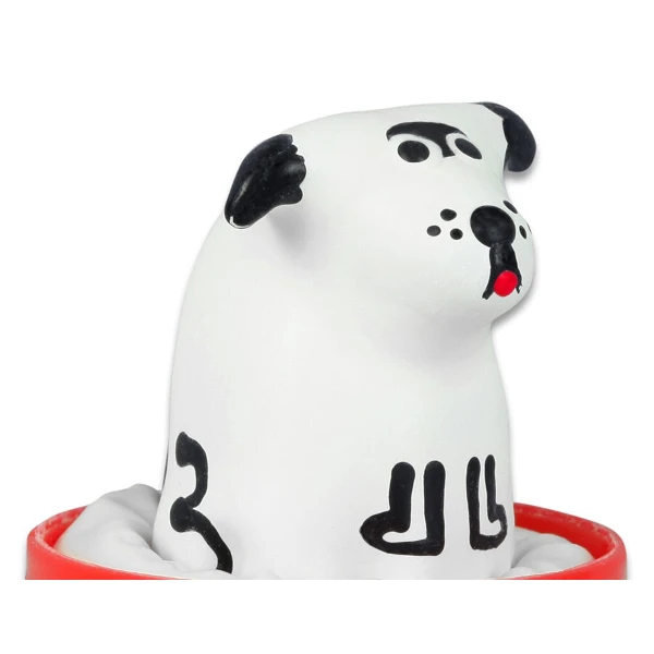 CONDOMERIE - PRESERVATIVO DECORATIVO PINTADO A MANO PERRO DÁLMATA