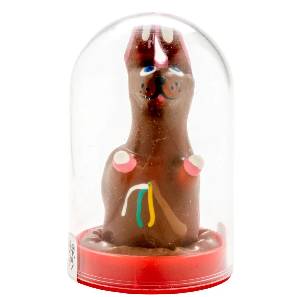 CONDOMERIE - PRESERVATIVO DECORATIVO PINTADO A MANO CONEJITO DE PASCUA
