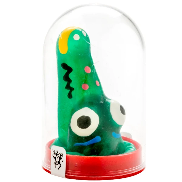 CONDOMERIE - PRESERVATIVO DECORATIVO PINTADO A MANO COCODRILO MODELO 1