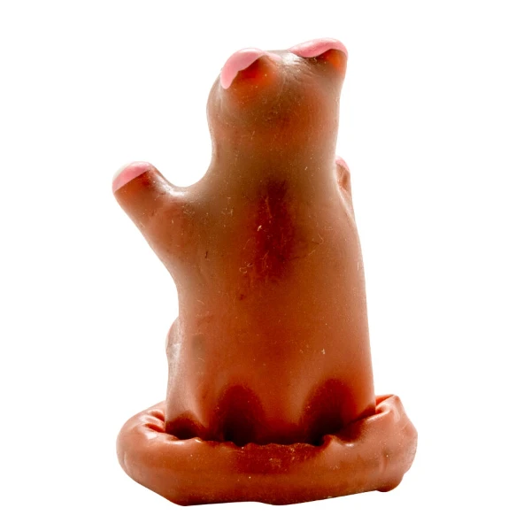 CONDOMERIE - PRESERVATIVO DECORATIVO PINTADO A MANO OSO DE PELUCHE