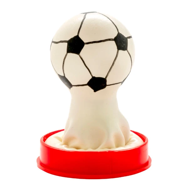 CONDOMERIE - PRESERVATIVO DECORATIVO PINTADO A MANO FÚTBOL AMERICANO