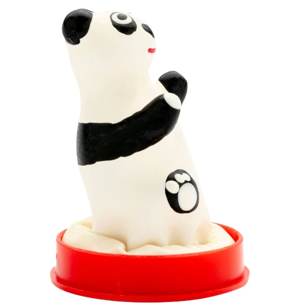 CONDOMERIE - PRESERVATIVO DECORATIVO PINTADO A MANO PANDA MODELO 1
