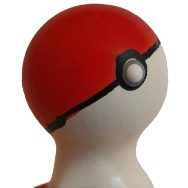 CONDOMERIE - PRESERVATIVO DECORATIVO PINTADO A MANO POKEBOLA ROJO-BLANCO