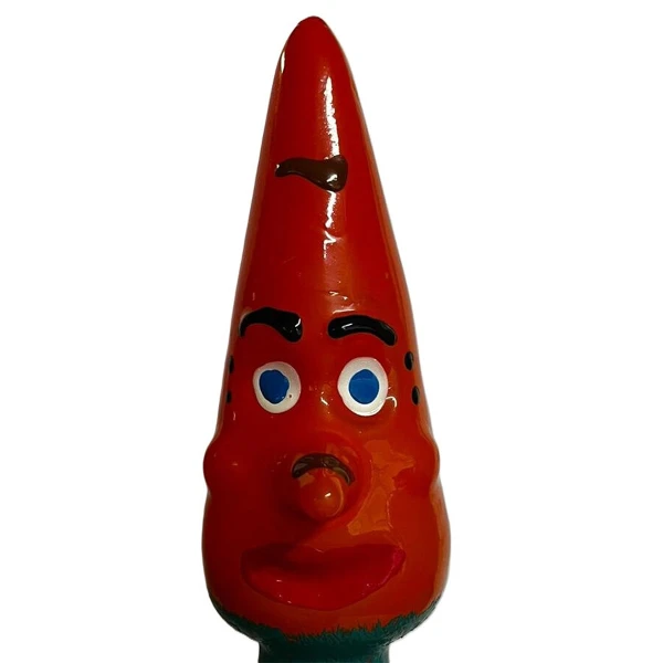 CONDOMERIE - PRESERVATIVO DECORATIVO PINTADO A MANO ZANAHORIA XL