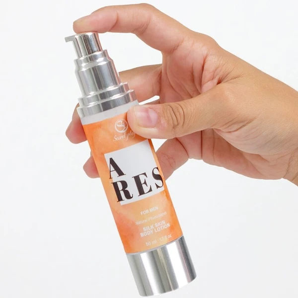 SECRETPLAY - ARES SILK LOZIONE PER LA PELLE PER UOMO 50 ML