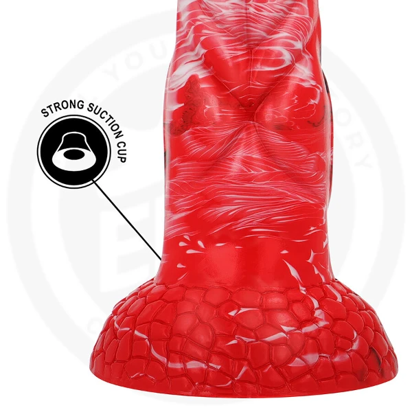 EPIC - AGNIS DILDO FUEGO CARMESÍ