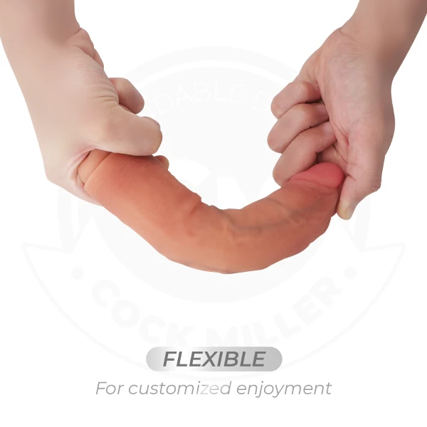 COCK MILLER - DILDO REALISTICO CON VENTOSA E VIBRAZIONE TELECOMANDO 19,5 CM