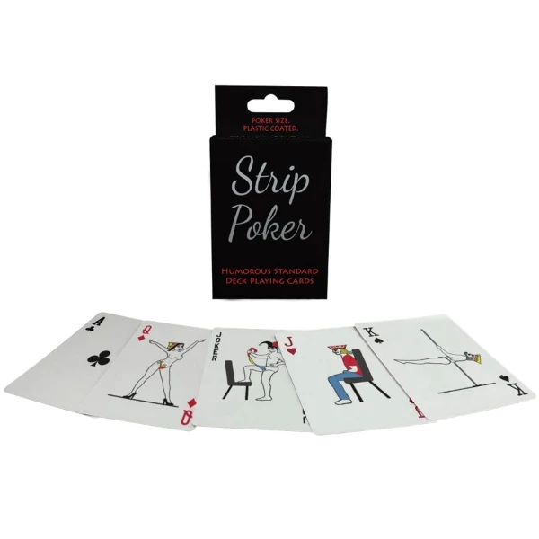 KHEPER GAMES - MAZZO DI CARTE DA GIOCO UMORISTICO PER STRIP POKER