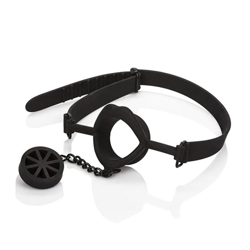 CALEXOTICS - SCANDAL BAFFO CON TAPPO IN SILICONE NERO