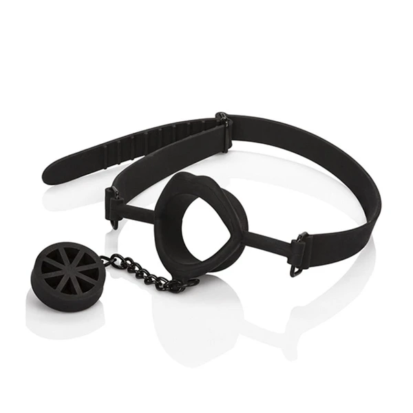 CALEXOTICS - SCANDAL BAFFO CON TAPPO IN SILICONE NERO