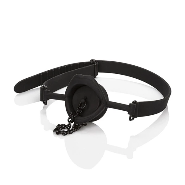 CALEXOTICS - SCANDAL BAFFO CON TAPPO IN SILICONE NERO
