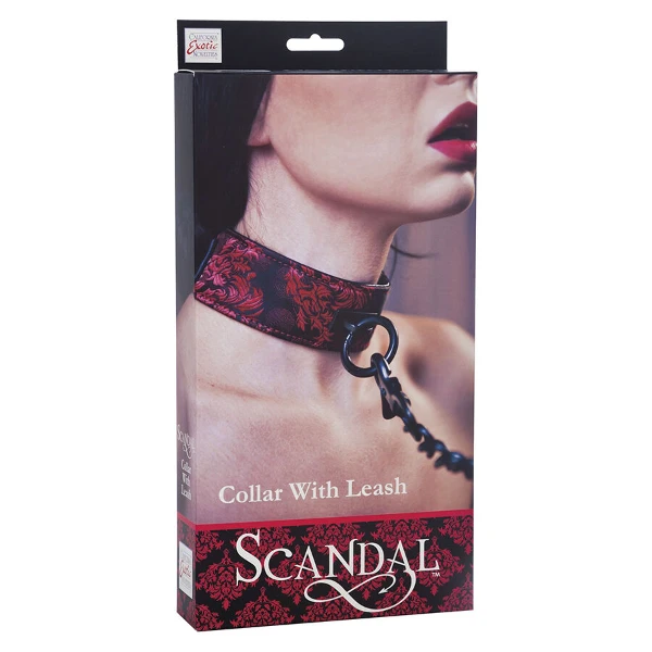 CALEXOTICS - SCANDAL COLLANA CON CINTURINO NERO