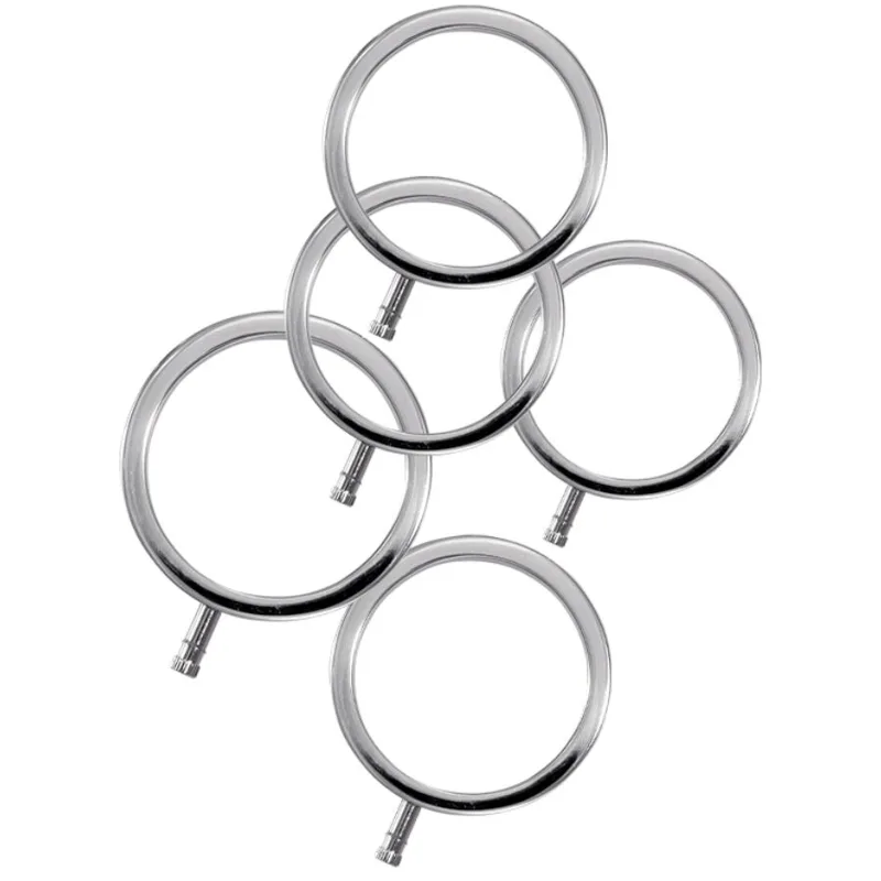 ELECTRASTIM - ELECTRARINGS ANILLOS METÁLICOS PARA EL PENE PACK 5