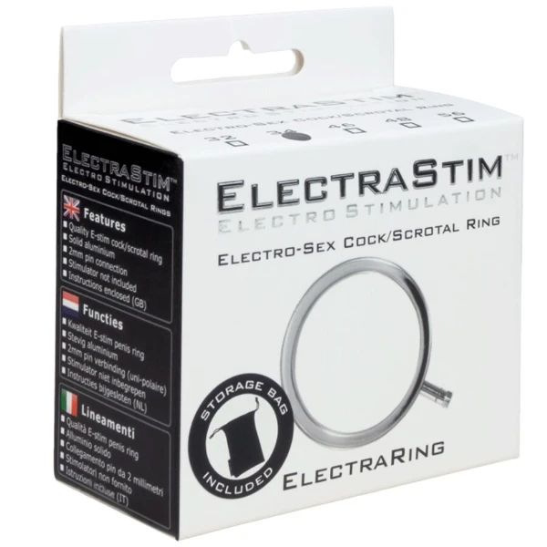 ELECTRASTIM - ELECTRARINGS ANILLO METÁLICO PARA EL PENE 32 MM