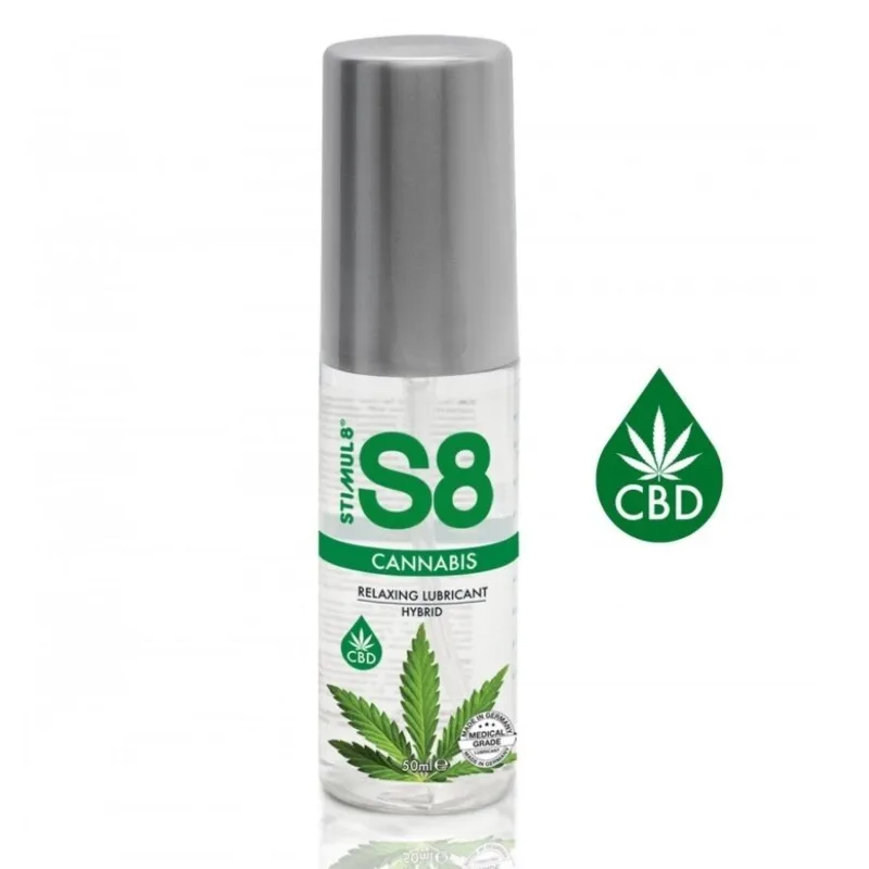 STIMUL8 - S8 LUBRIFICANTE IBRIDO ALLA CANNABIS 50 ML