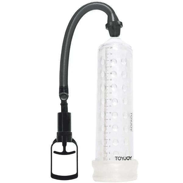 TOYJOY - POMPA PER MASSAGGI POTENTE CON MANICOTTO TRASPARENTE