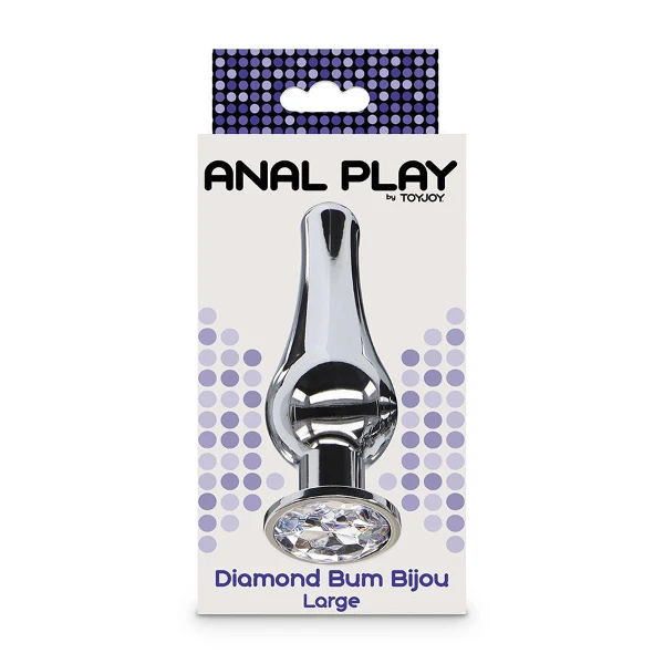 TOYJOY - ANAL PLAY DIAMANTE BUM BIJOU GRANDE PLUG ANALE