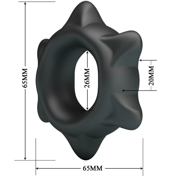 CRAZY BULL - ANELLO IN SILICONE ETHANIEL MODELLO 11