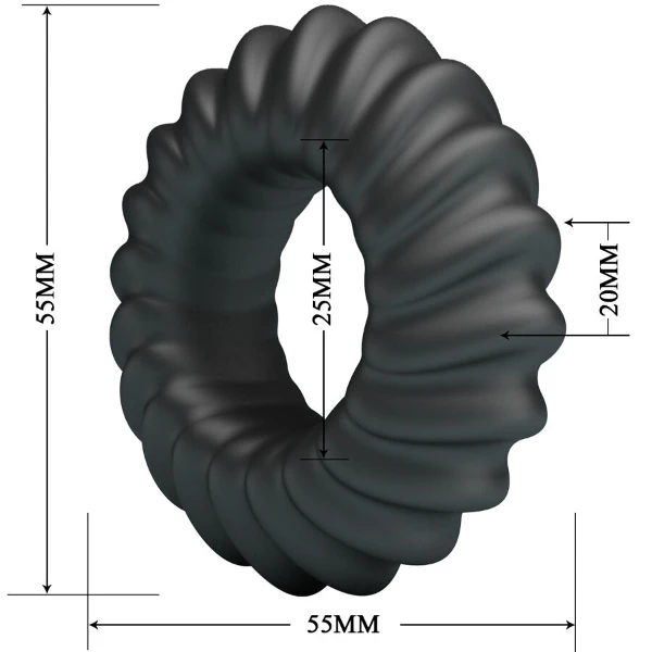 CRAZY BULL - ANELLO IN SILICONE FITZ MODELLO 8