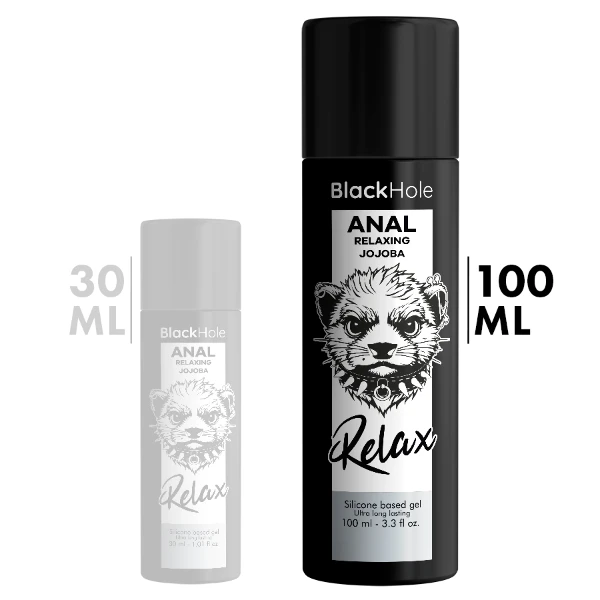 BLACK HOLE - RILASSANTE ANALE JOJOBA RELAX BASE SILICONE 100 ML