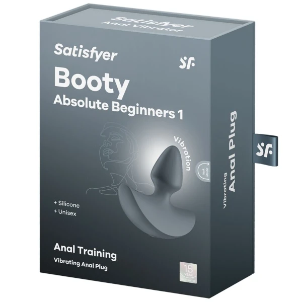 SATISFYER - VIBRATORE ANALE PER PRINCIPIANTI ASSOLUTI CON 1 PLUG