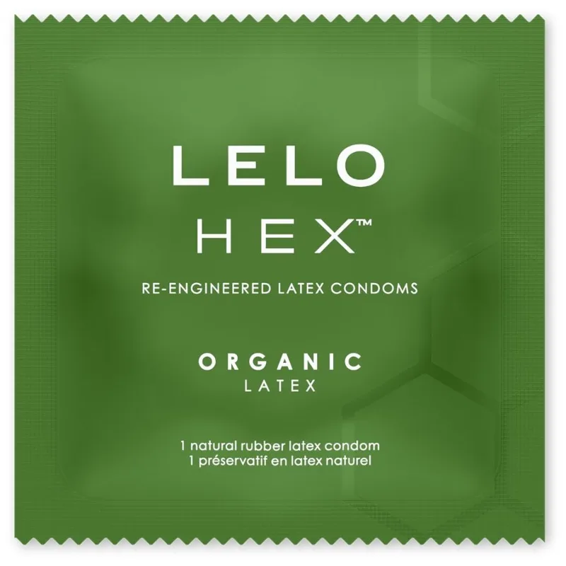 LELO - HEX ORGANIC PRESERVATIVO CAJA 12 UDS