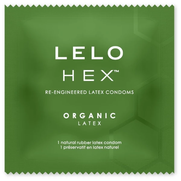 LELO - HEX ORGANIC CONDOM BOX 12 UNITÀ