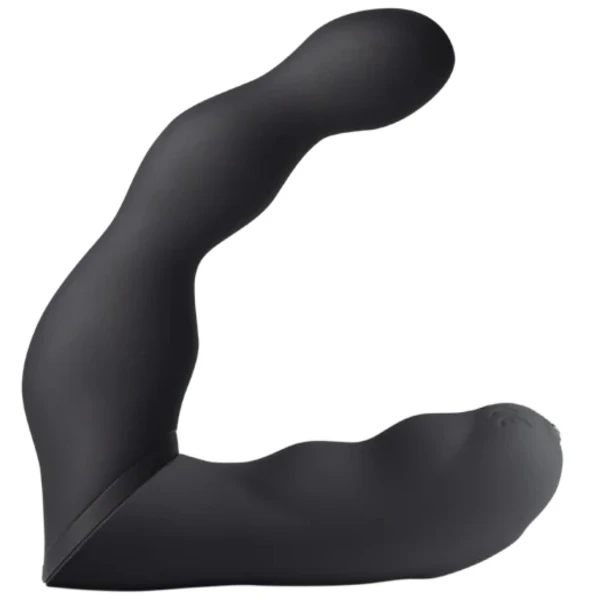 ROCKS-OFF - ADATTATORE NERO PER VIBRATORE PROSTATICO E ANALE