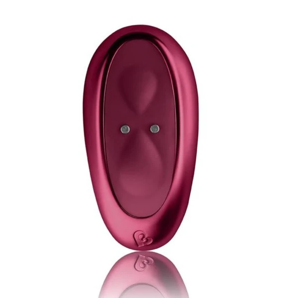 ROCKS-OFF - VIBRATORE PER PUNTO G ROSSO RUBY GLOW