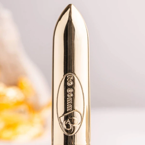 ROCKS-OFF - PROIETTILE VIBRANTE RO-80 CHAMPAGNE GOLDEN