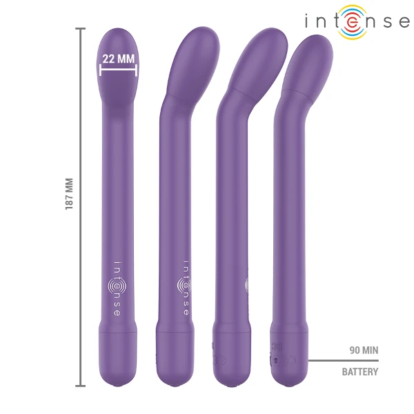INTENSE - KARLIE STIMOLATORE PUNTO G RICARICABILE VIOLA