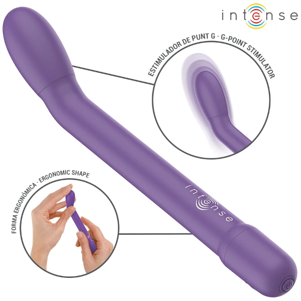 INTENSE - KARLIE STIMOLATORE PUNTO G RICARICABILE VIOLA