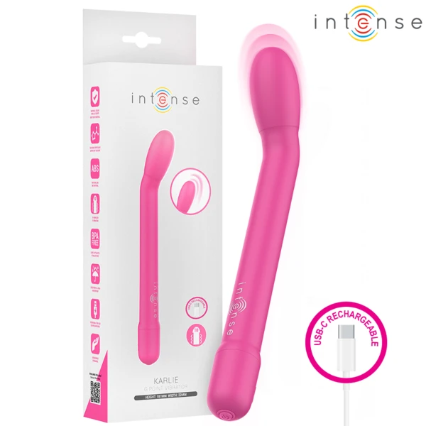 INTENSE - KARLIE STIMOLATORE PUNTO G RICARICABILE ROSA