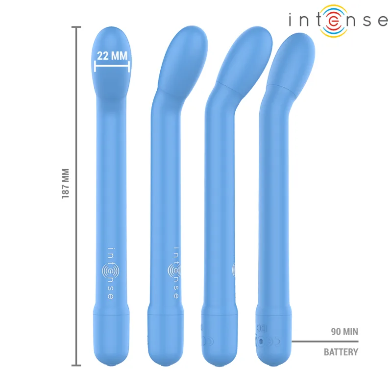 INTENSE - KARLIE ESTIMULADOR PUNTO-G RECARGABLE AZUL