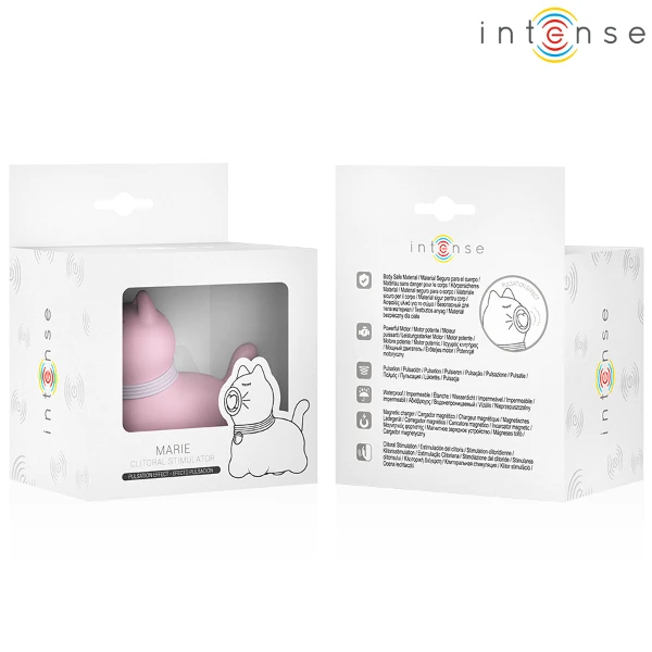INTENSE - STIMOLATORE DELLA LINGUA CON EFFETTO PULSAZIONE MARIE PINK