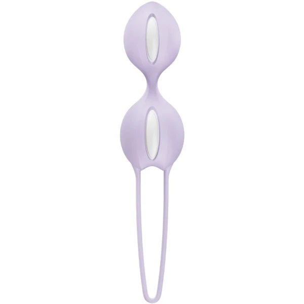 FUN FACTORY - SMARTBALLS DÚO BOLAS KEGEL VIOLETA