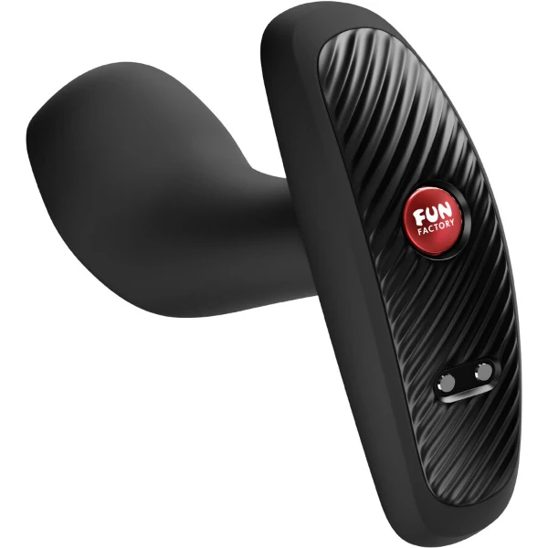 FUN FACTORY - BOOTIE VIBE PLUG ANAL VIBRADOR NEGRO