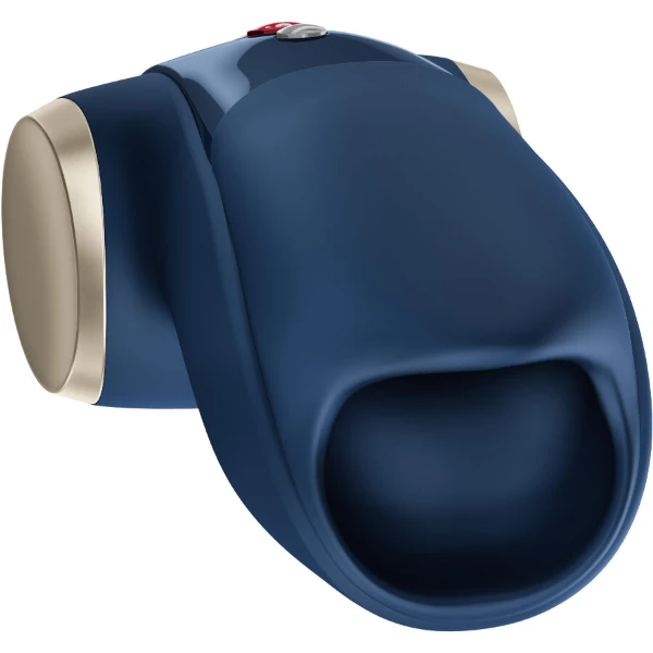 FUN FACTORY - COBRA LIBRE II MASTURBADOR VIBRADOR AZUL OSCURO