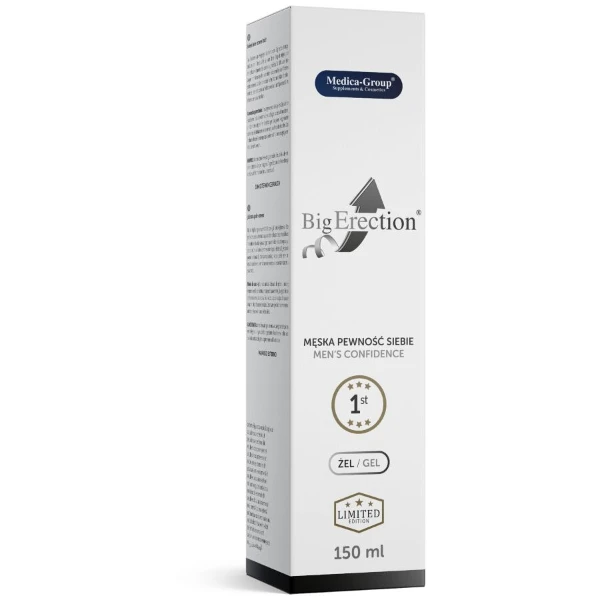MEDICA GROUP - GEL INTIMO PER EREZIONI GRANDI PER UOMO 150 ML