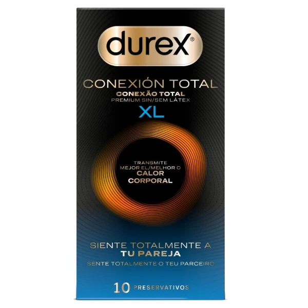 DUREX - TOTAL CONNECTION XL ULTRA FINE PLUS SENZA LATTICE 10 UNITÀ