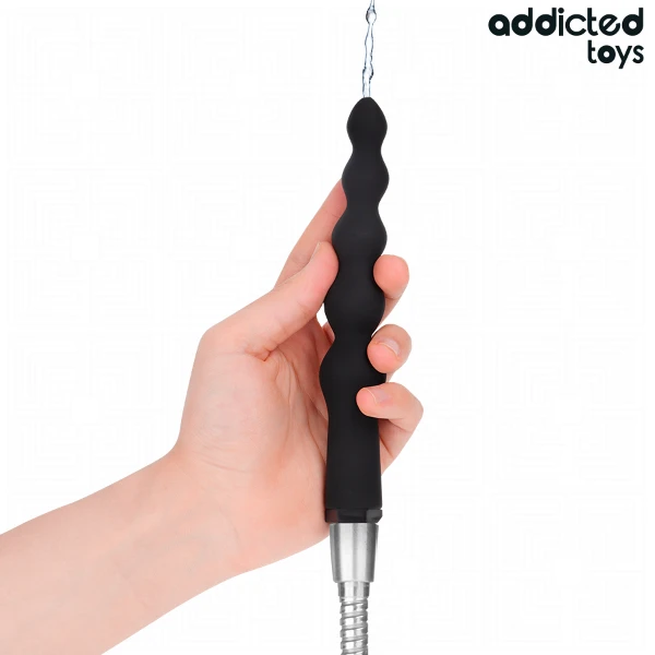 ADDICTED TOYS - PULITORE ANALE CON ADATTATORE UNIVERSALE MODELLO 5