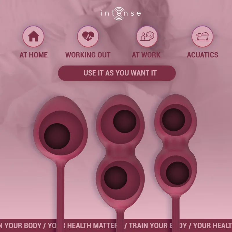 INTENSE - KIT PALLINE KEGEL CHARLI BORDEAUX