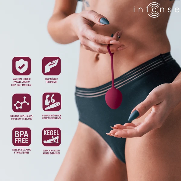 INTENSE - KIT PALLINE KEGEL CHARLI BORDEAUX