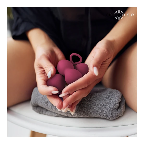 INTENSE - KIT PALLINE KEGEL CHARLI BORDEAUX